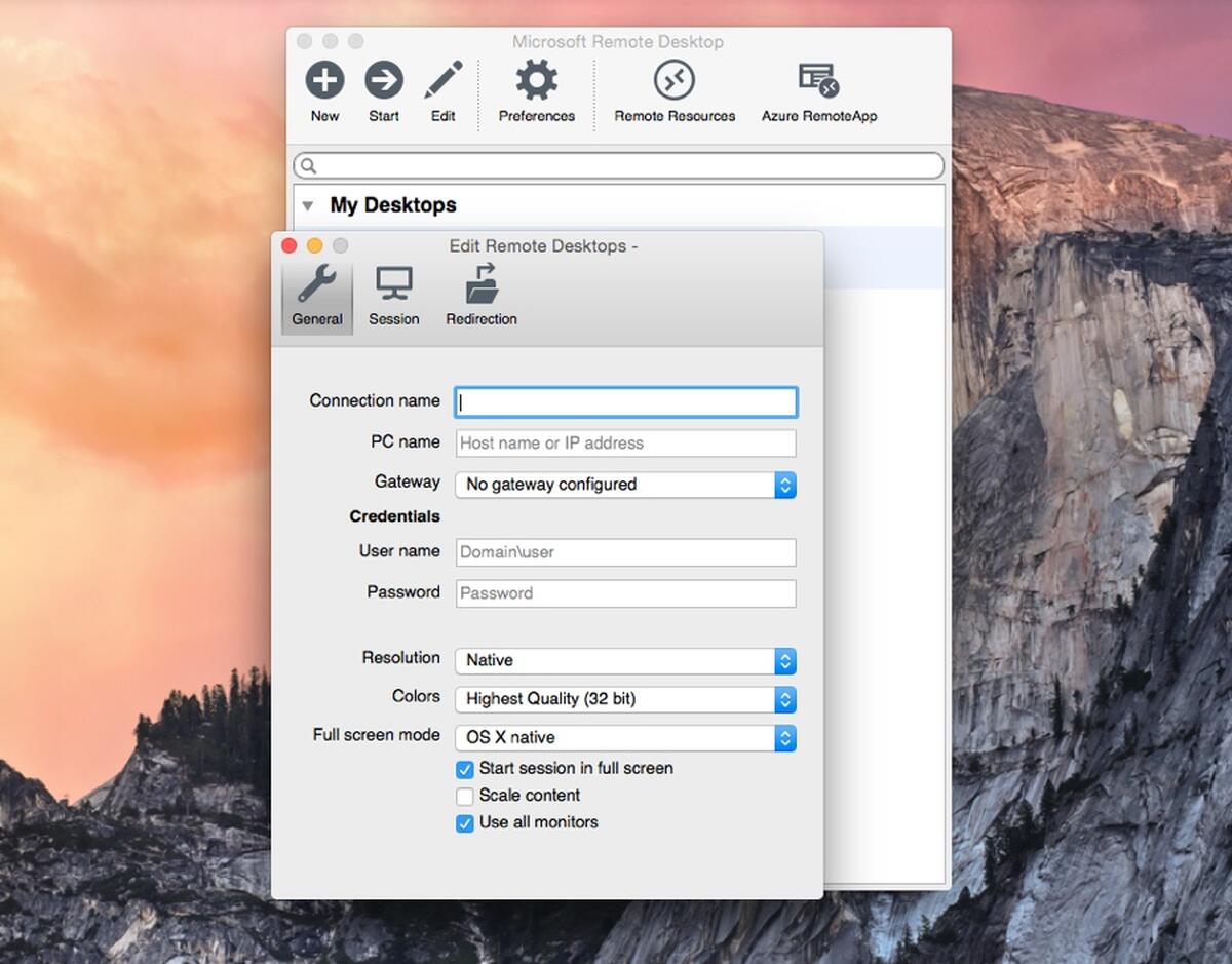 remote desktop client preview for mac