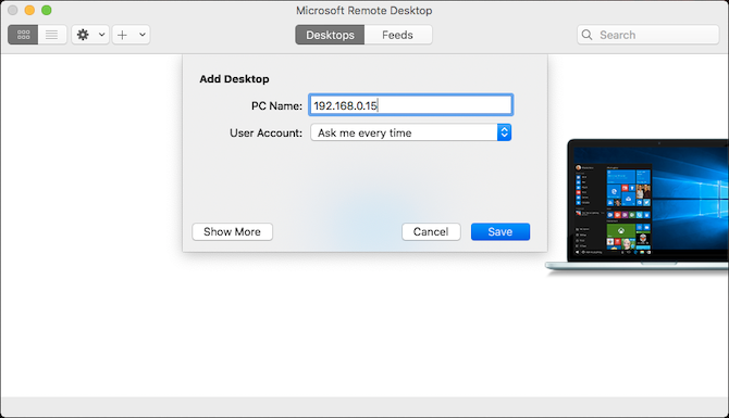 remote desktop client preview for mac